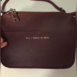 Melie Bianco All I Need Is Wifi Crossbody
